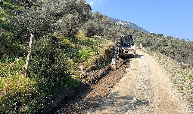 milas belediyesi ekipleri ilce genelinde hummali calismalar yapiyor