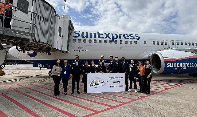 milas bodrum havalimani sezonun ilk dis hat ucusunu karsiladi