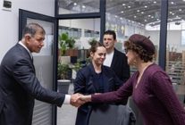 minguzzi ailesinden baskan tugaya ziyaret