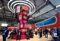 mobil dunya kongresinde vodafone standina yogun ilgi