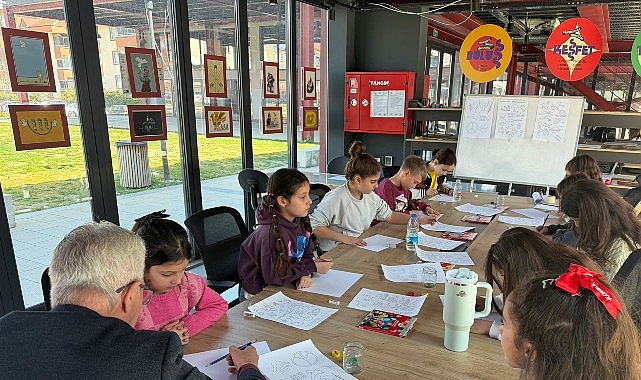 niluferde ara tatilde cocuklar depoda