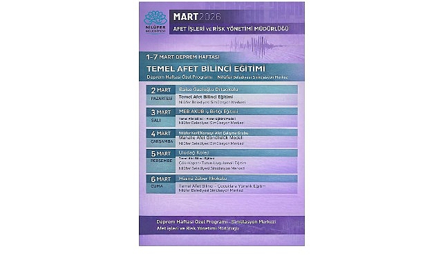 niluferde deprem haftasinda uygulamali afet egitimi