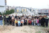 niluferde minikler doga icin fidan dikti