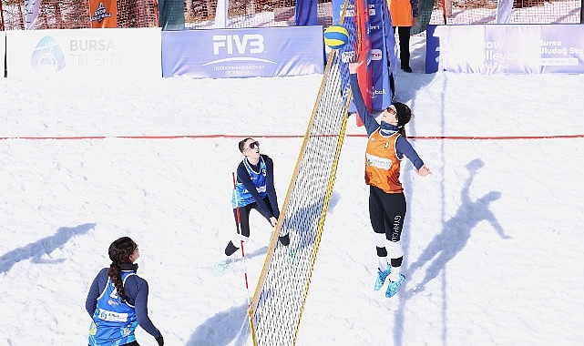 osmangazi belediyesi kar voleybolu dunya turuna ev sahipligi yapiyor
