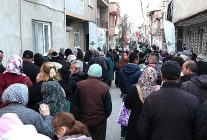 osmangazi belediyesinin iftar sofrasi dolup tasti