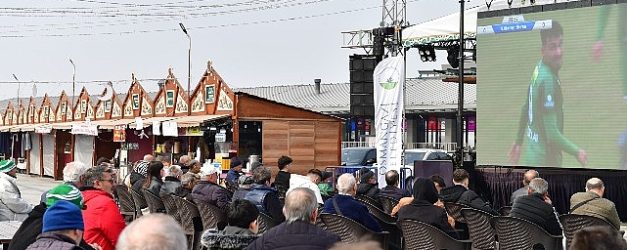 osmangazi meydaninda bursaspor coskusu yasandi