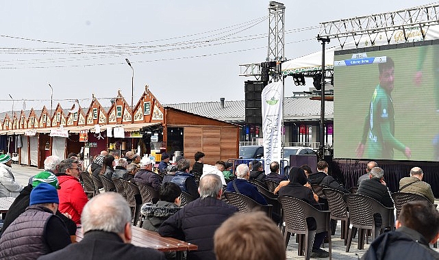 osmangazi meydaninda bursaspor coskusu yasandi