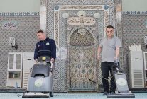 osmangazide camilerde bayram temizligi