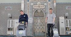 osmangazide camilerde bayram temizligi