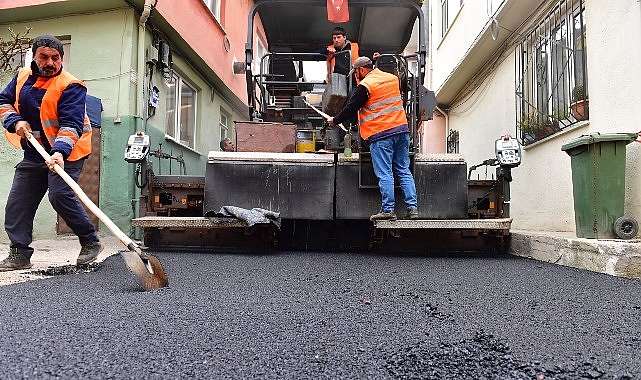 osmangazide ciftehavuzlar mahallesi kina sokaka yeni asfalt