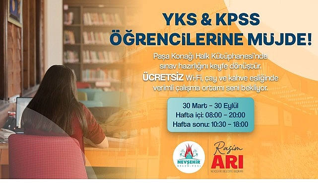 pasa konagi halk kutuphanesi sinav kampina donecek