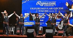 ramazan etkinliklerinde erzurumlular gecesi