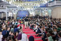 selcukluda sertac abi cocuklarla kardeslik bulusmasinda bir araya geldi