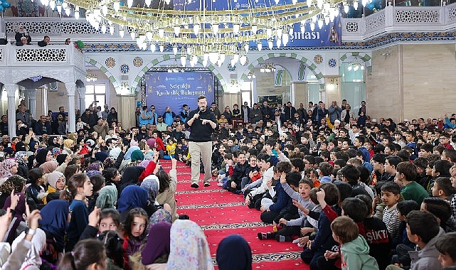 selcukluda sertac abi cocuklarla kardeslik bulusmasinda bir araya geldi