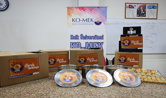 sofralar ko mek hurmasi ile bereketlendi