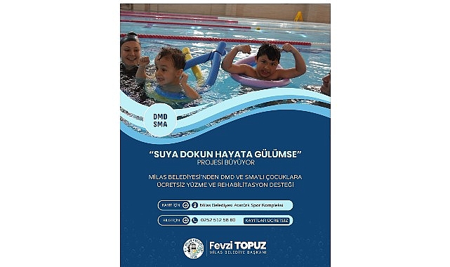 suya dokun hayata gulumse projesi buyuyor