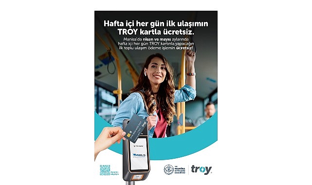 toplu ulasimda vatandaslara troy kart avantaji