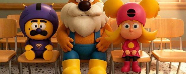 turkiyenin en iyi animasyon filmi super 1 takim varol abinin cizgi film makinesi geliyor