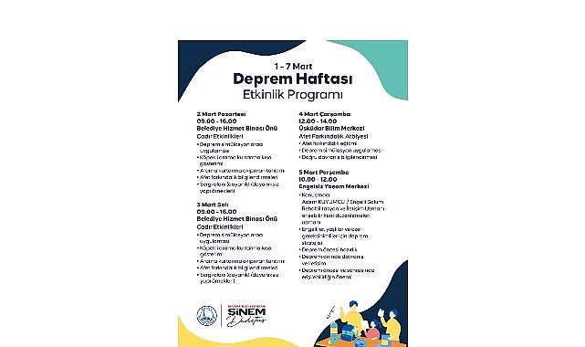 uskudarda deprem haftasinda kapsamli farkindalik programi