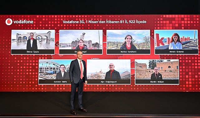vodafone 1 nisanda 81 il ve 922 ilcede 5g sinyalini ayni anda verecek