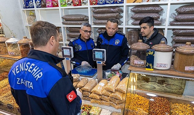 Yenişehir'de Bayram denetimi 1 yenisehirde bayram denetimi