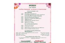 27 uluslararasi bayindir cicek festivalinin programi belli oldu