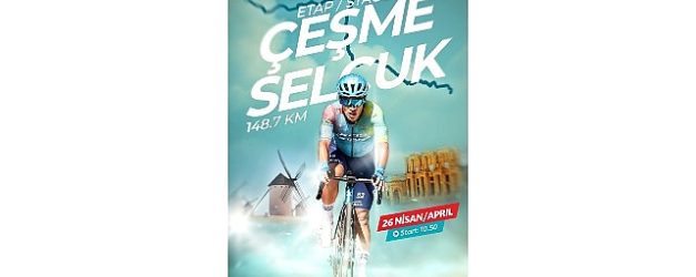 61 cumhurbaskanligi turkiye bisiklet turu cesmeden start aliyor