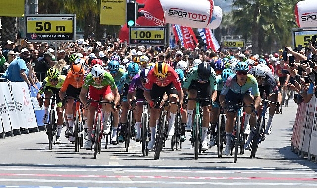 61 cumhurbaskanligi turkiye bisiklet turunda 2 etap aydindan marmarise uzanan buyuk mucadele