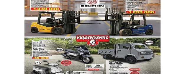 a101 2 nisanda forklift ve kamyonet satacak