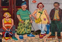 akademililer sanat galerisi resul aytemurun degismeyen huznun renkleri sergisiyle kapilarini acti