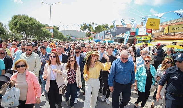 alacati ot festivali cesme ekonomisine yine can suyu olacak hedef 750 milyon tllik hacim