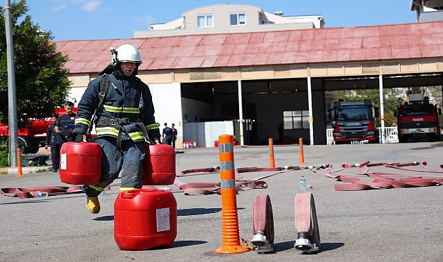antalya itfaiyesinin taze kanlari goreve hazir