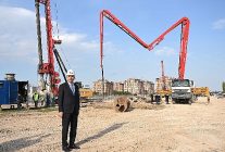 baskan altay otogar kavsaginda karayolunu ve rayli sistemi uste alacak bir koprulu kavsak calismasi yurutuyoruz