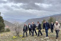 baskan altay yaylalarda ve barajlarda incelemeler yapti