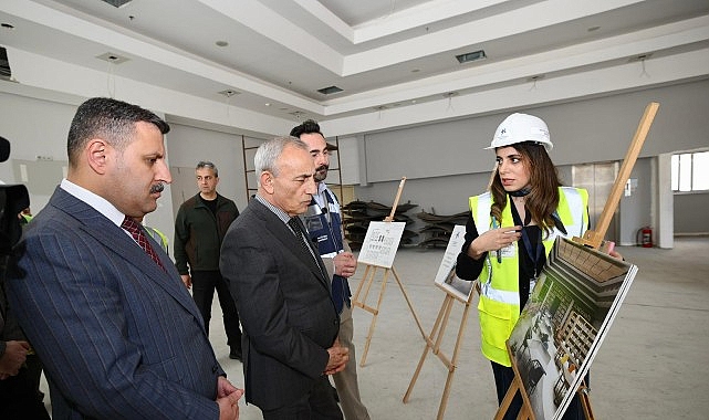 baskan cebi ilcedeki yatirimlari yerinde inceledi