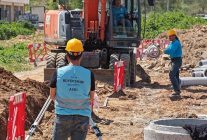 baskan cercioglundan efelere dev altyapi yatirim