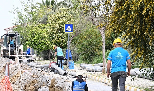 baskan cercioglundan kusadasinda altyapi yatirimi