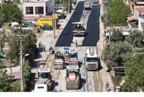 baskan cercioglunun calismalari ile akbuk yolu yenileniyor