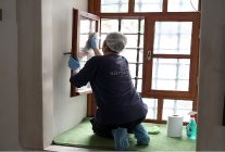 baskan cercioglunun onculugunde camilerde temizlik calismalari suruyor