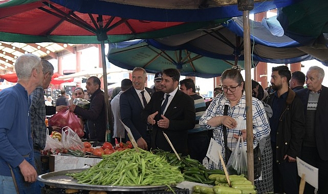 baskan cirpanoglundan sali pazarina ziyaret