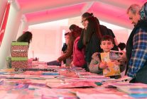 bayraklida cocuk kitap senligi yogun ilgi gordu