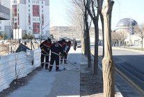 bekdik mahallesi toki bloklarinda detayli temizlik calismasi