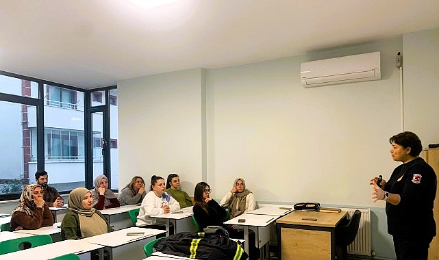 bilgievleri personeli yangina karsi bilinclendirildi