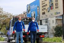 bucada vektorle mucadele icin ekipler sahada