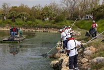 cakalburnu lagununden korfeze yayilan yosunlara yogun mudahale