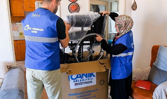 canik belediyesi kapi kapi gonullere ulasiyor