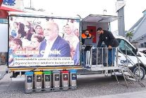 canikte 5 ton atik geri donusume kazandirildi