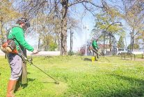 canikte parklar yaza hazirlaniyor