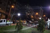 cankayada sinek ve hasereye karsi gece mesaisi