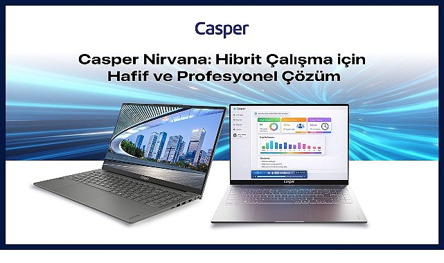 casper nirvana hibrit calisma icin hafif ve profesyonel cozum